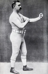 John L. Sullivan (sepiafoto)
